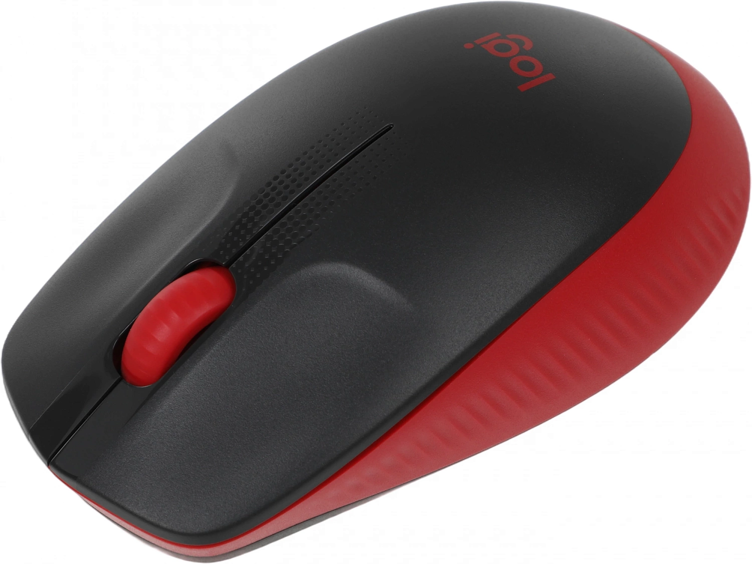 Мышь Logitech M190 черный/красный оптическая (1000dpi) беспроводная USB (2but) Мышь Logitech M190 черный/красный оптическая (1000dpi) беспроводная USB (2but)