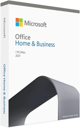 Комплект программного обеспечения Office Home and Business 2021 English Medialess (настраиваемый русский интерфейс, аналог T5D-03546)