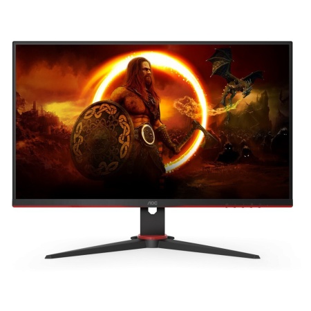 27" AOC 27G2SAE/BK Black (VA, 1920x1080, D-sub+2xHDMI+DP, 1 ms, 178°/178°, 350 cd/m, 80M:1(3000:1) 165Hz, MM) (129893)