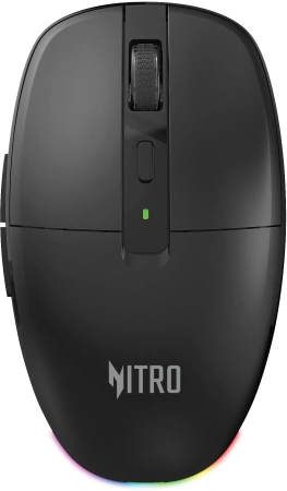 Мышь Acer Nitro OMR400 черный оптическая 3200dpi беспров. BT/Radio USB (ZL.MCECC.05B)