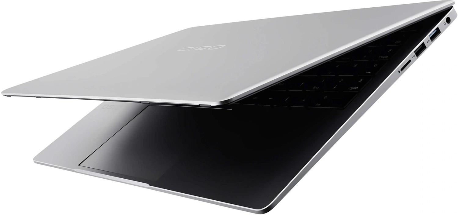 Ноутбук Osio FocusLine F150a-026 Ryzen 5 5560U 16Gb SSD512Gb Intel UHD Graphics 15" IPS FHD (1920x1080) Windows 11 Home grey WiFi BT Cam 6000mAh