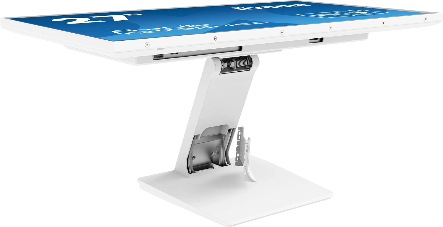 Монитор Iiyama 27" ProLite T2752MSC-W1 белый IPS LED 5ms 16:9 HDMI M/M матовая 1000:1 400cd 178гр/178гр 1920x1080 60Hz DP FHD USB Touch 6.7кг