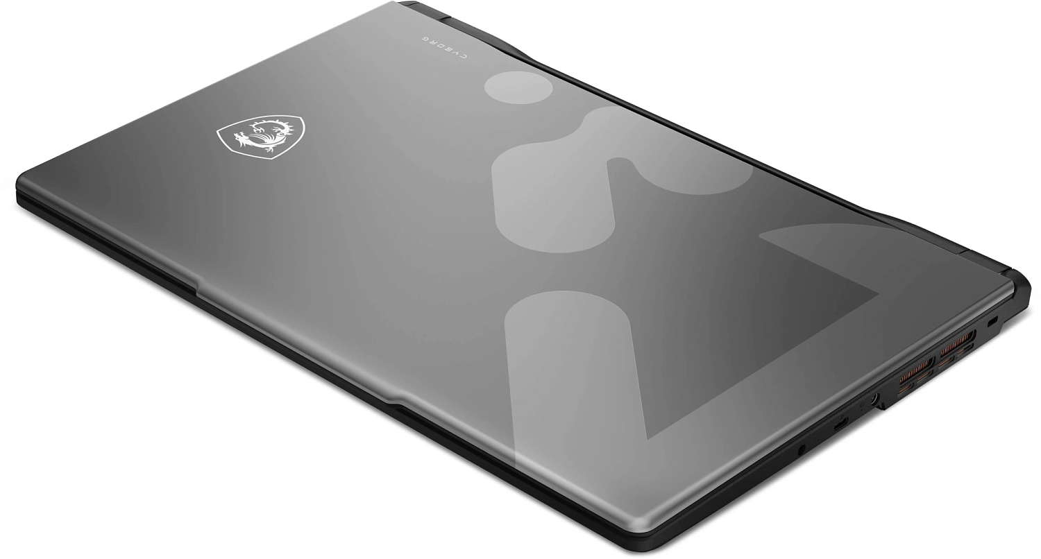 ноутбук MSI Cyborg 15 Max C2WG Core 7-240H 15.6" FHD (1920*1080),144Hz IPS DDR5 16GB ,512GB SSD,NV RTX 5070 (8GB GDDR7),60Whr,2,3kg,1y,Dos,Platinum Gray