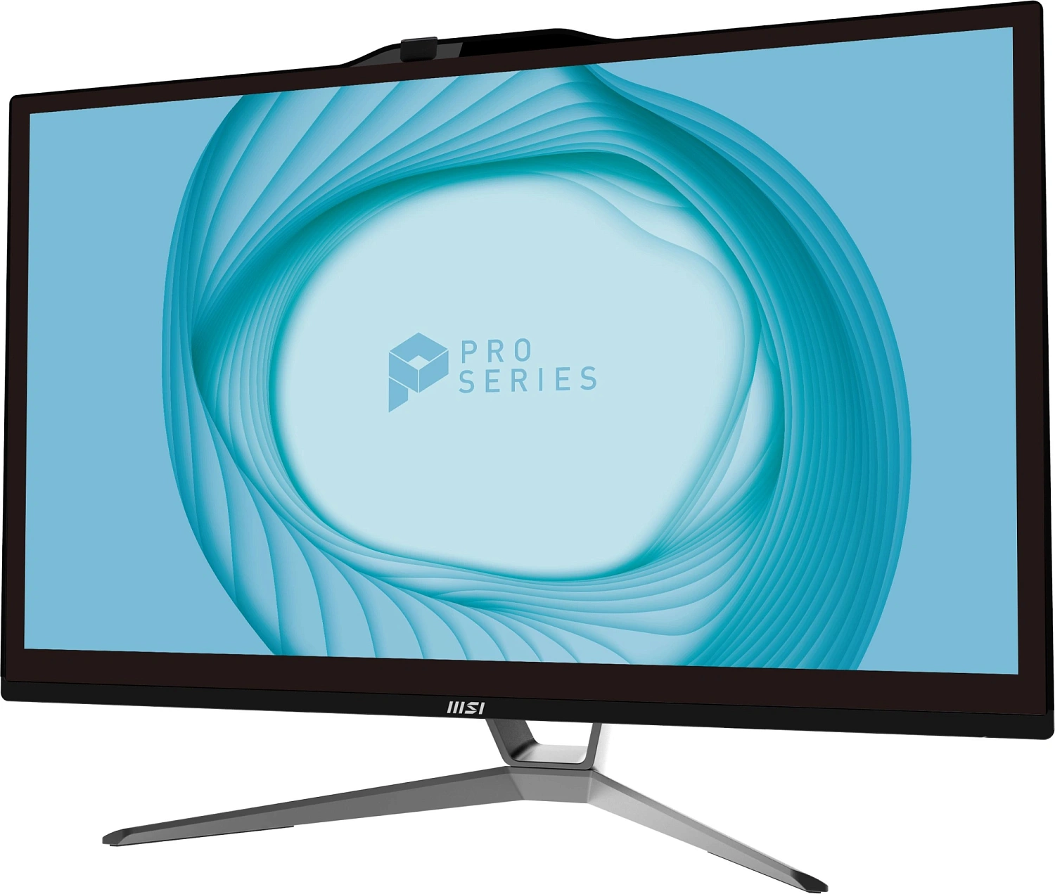 Моноблок MSI Pro AP222T 14M-457XRU 21.5" Full HD Touch i5 14400 (2.5) 16Gb SSD512Gb UHDG 730 CR без ОС 2xGbitEth WiFi BT 120W клавиатура мышь Cam черный 1920x1080