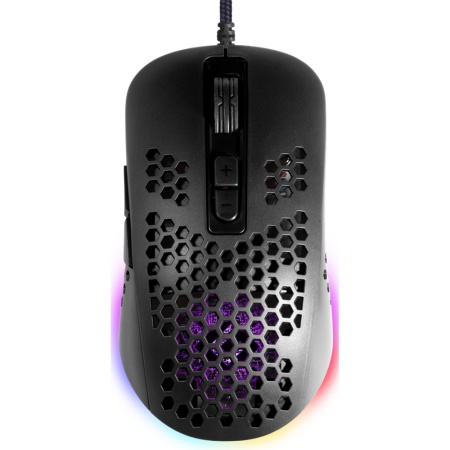 Проводная игровая мышь Shepard GM-620L RGB,7кнопок,12800dpi DEFENDER (526203)