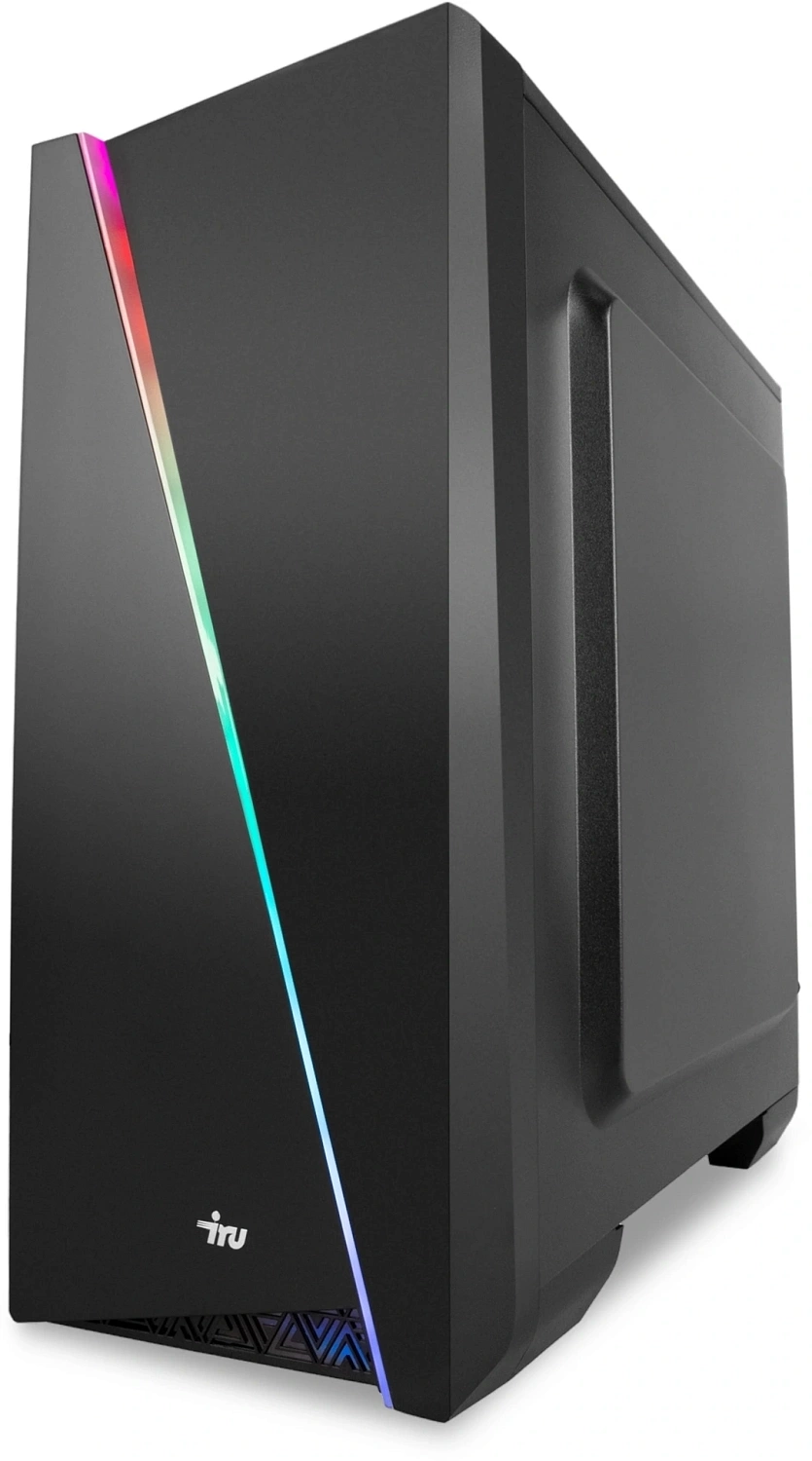ПК IRU Tactio 310H6GE MT i5 12400F (2.5) 32Gb SSD512Gb RTX5060 8Gb Windows 11 Pro GbitEth 500W черный (RUS) (2130127)