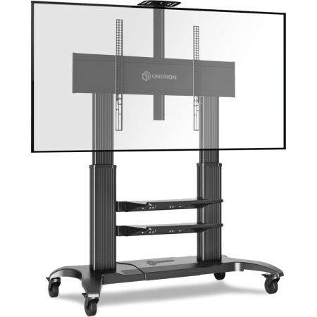 Подставка для телевизора Onkron TS2811 черный 60"-100" макс.147.8кг напольный мобильный
