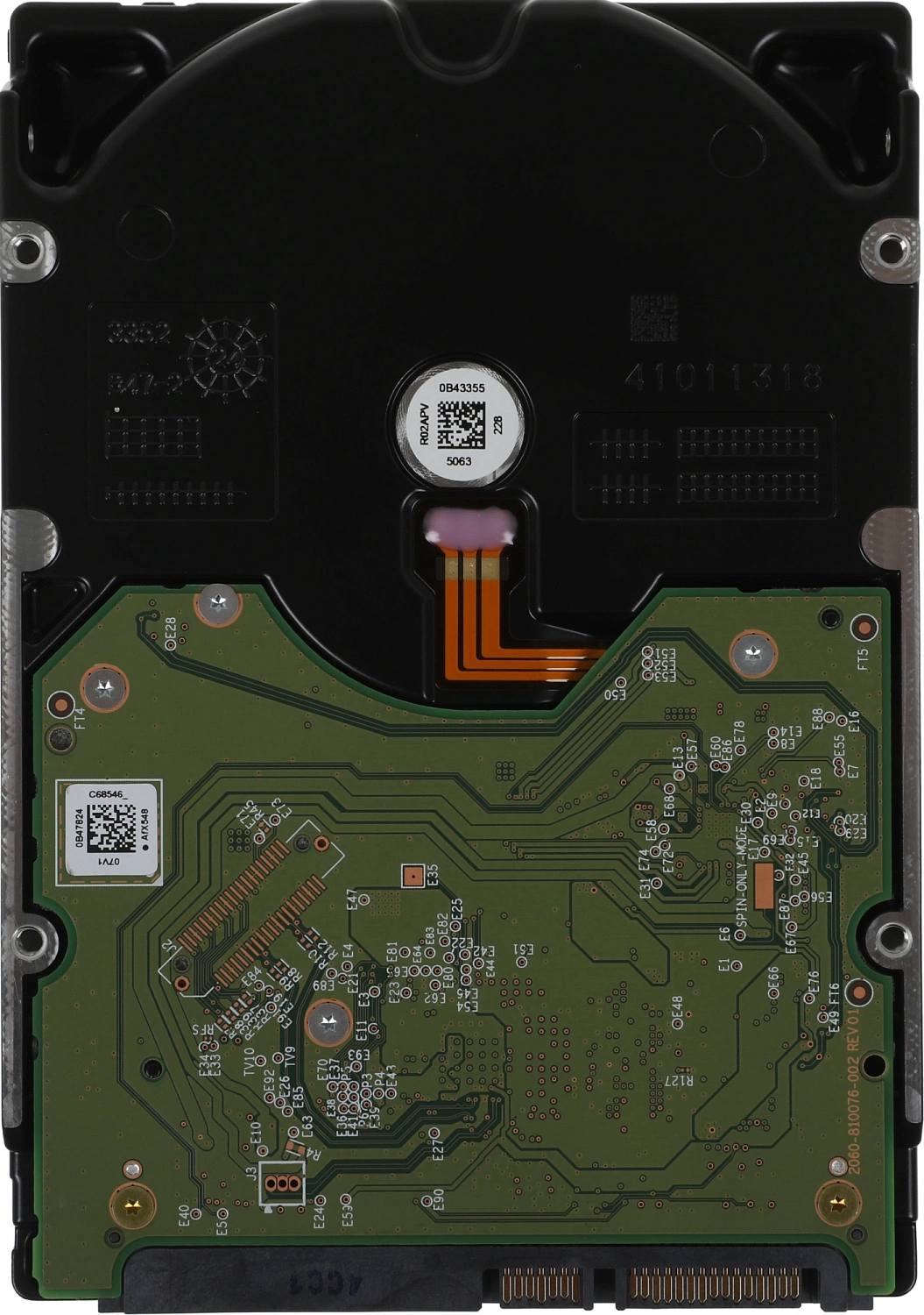 Жесткий диск Western Digital GOLD HDD SATA 10TB, 7200rpm, 512MB buffer, 512e, WD103KRYZ, 1 year
