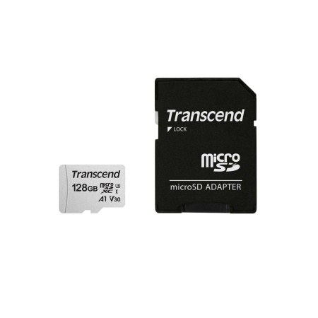 Флеш карта microSDXC Transcend 128GB TS128GUSD300S-A + adapter