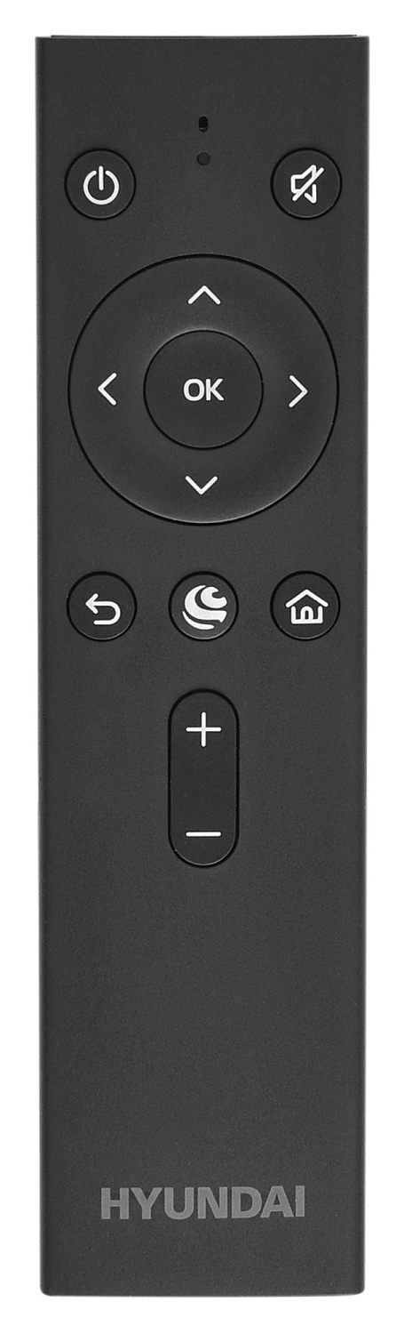 Телевизор LED Hyundai 65" H-LED65FU7002 Салют ТВ Frameless черный 4K Ultra HD 60Hz DVB-T DVB-T2 DVB-C DVB-S DVB-S2 WiFi Smart TV (RUS)