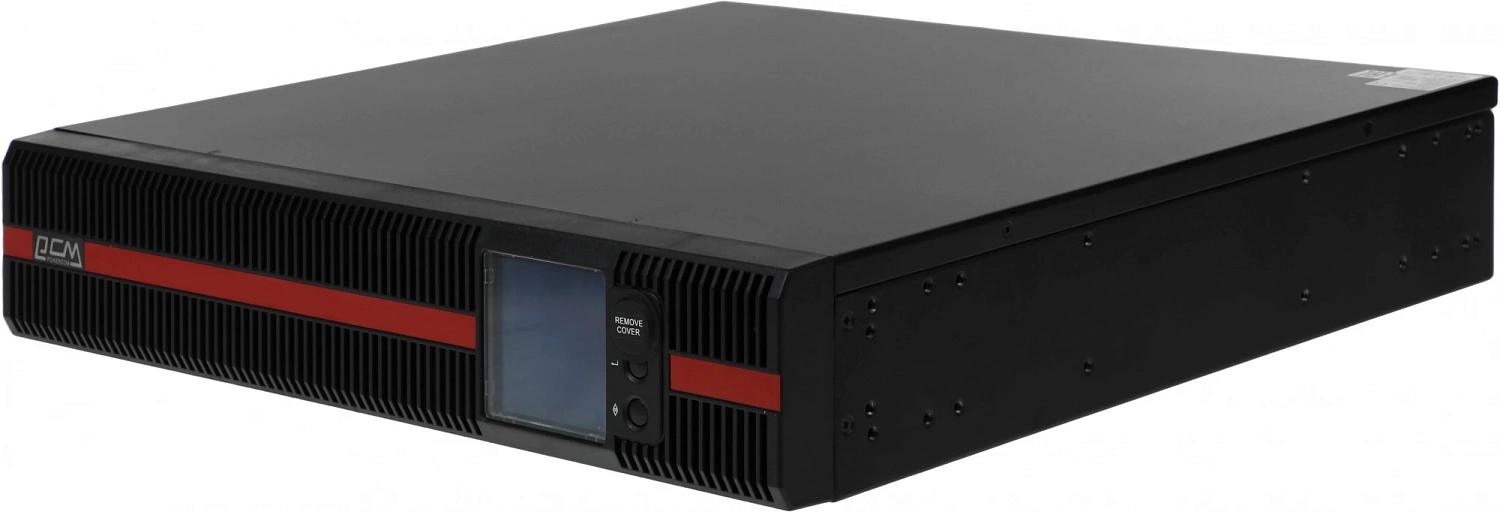 Источник бесперебойного питания Powercom MACAN SE, On-Line, 1500VA/1500W, Rack/Tower, 6*IEC320-C13, LCD, Serial+USB, SmartSlot, подкл. доп. Батарей (1168817)
