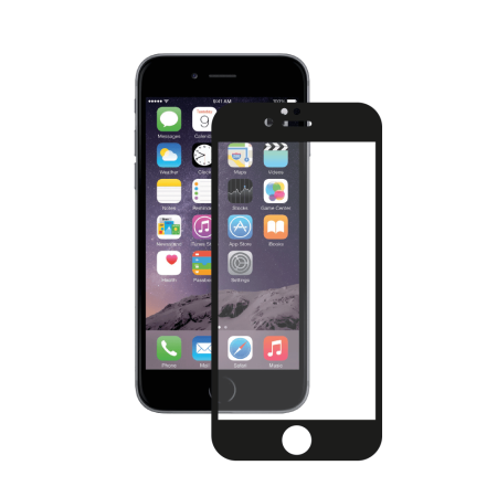 стекло 3D для Apple iPhone 6/6S, 0.3 мм, черное