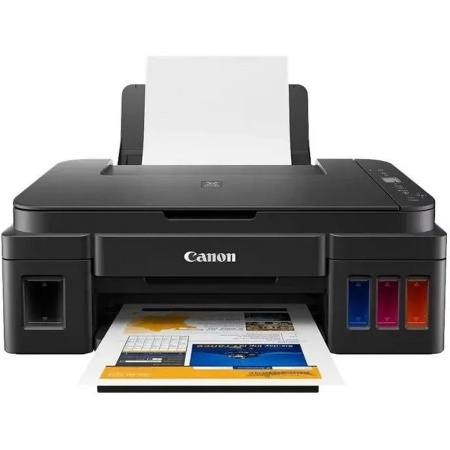 МФУ Canon PIXMA G2410 (A4, принтер/копир/сканер, 4800х1200dpi, 8.8чб/5цв.ppm, СНПЧ, USB)