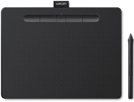 Графический планшет Wacom Intuos M CTL-6100WLK-N Bluetooth/USB черный