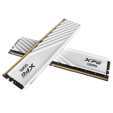 32GB DDR5 6000 DIMM XPG Lancer Blade White AX5U6000C3016G-DTLABWH kit 16*2, 1.35V, CL30-40-40