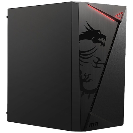 Корпус MSI MAG SHIELD M301 Mini-Tower, mATX, 1xUSB 3.0, 2xUSB, 1x120mm, Black rear Fan, Steel side panel