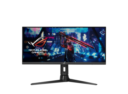 Монитор ASUS 29.5" ROG Strix XG309CM IPS ProGaming, 2560x1080, 1ms, 300cd/m2, 178°/178°, 100Mln:1, HDMI, DP, USB-C, 220Hz, HDR10, MM, G-Sync, KVM support, Tripod socket, HAS, Black, 90LM07N0-B01170 3 years