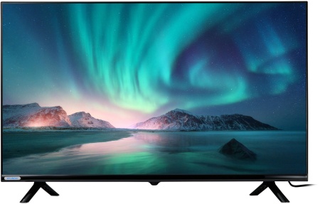 Телевизор LED Hyundai 32" H-LED32BT4100 Frameless черный HD 60Hz DVB-T2 DVB-C DVB-S2 USB