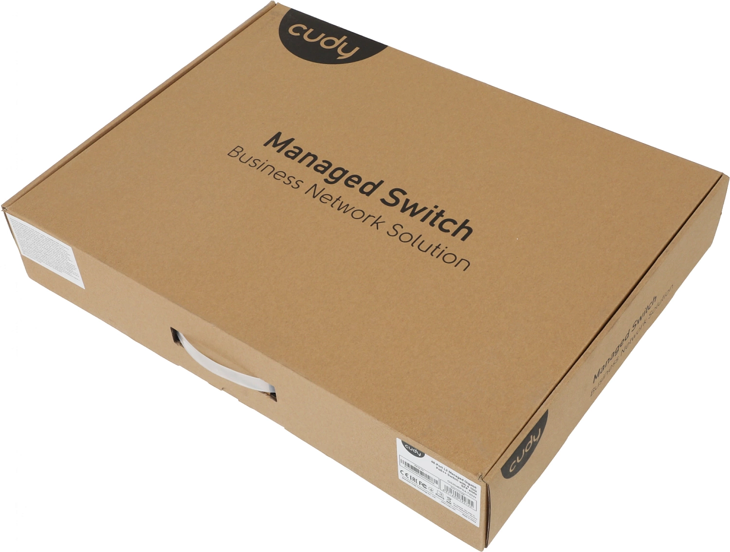 Коммутатор Cudy GS2048PS4-720W (L2) 48x1Гбит/с 4x10Гбит/с 4xКомбо(1000BASE-T/SFP) 4SFP+ 40PoE+ 4PoE++ 720W управляемый