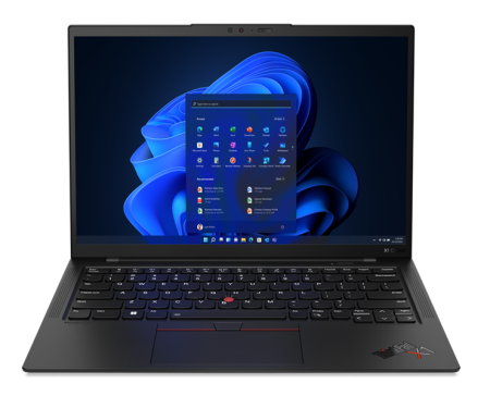 Ноутбук ThinkPad Ultrabook X1 Carbon Gen 10 14" WUXGA (1920x1200) IPS AG, i5-1240P, 16GB LPDDR5 5200, 512GB SSD M.2, Intel Iris Xe, WiFi, BT, FPR, TPM2, IR FHD Cam, 57Wh, 65W USB-C, Win11Pro RUS, 1Y, 1.12kg