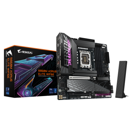 Материнская плата Gigabyte B860M AORUS ELITE WIFI6E, RTL