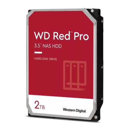 Жесткий диск WD SATA-III 2Tb WD2002FFSX NAS Red Pro (7200rpm) 64Mb 3.5"