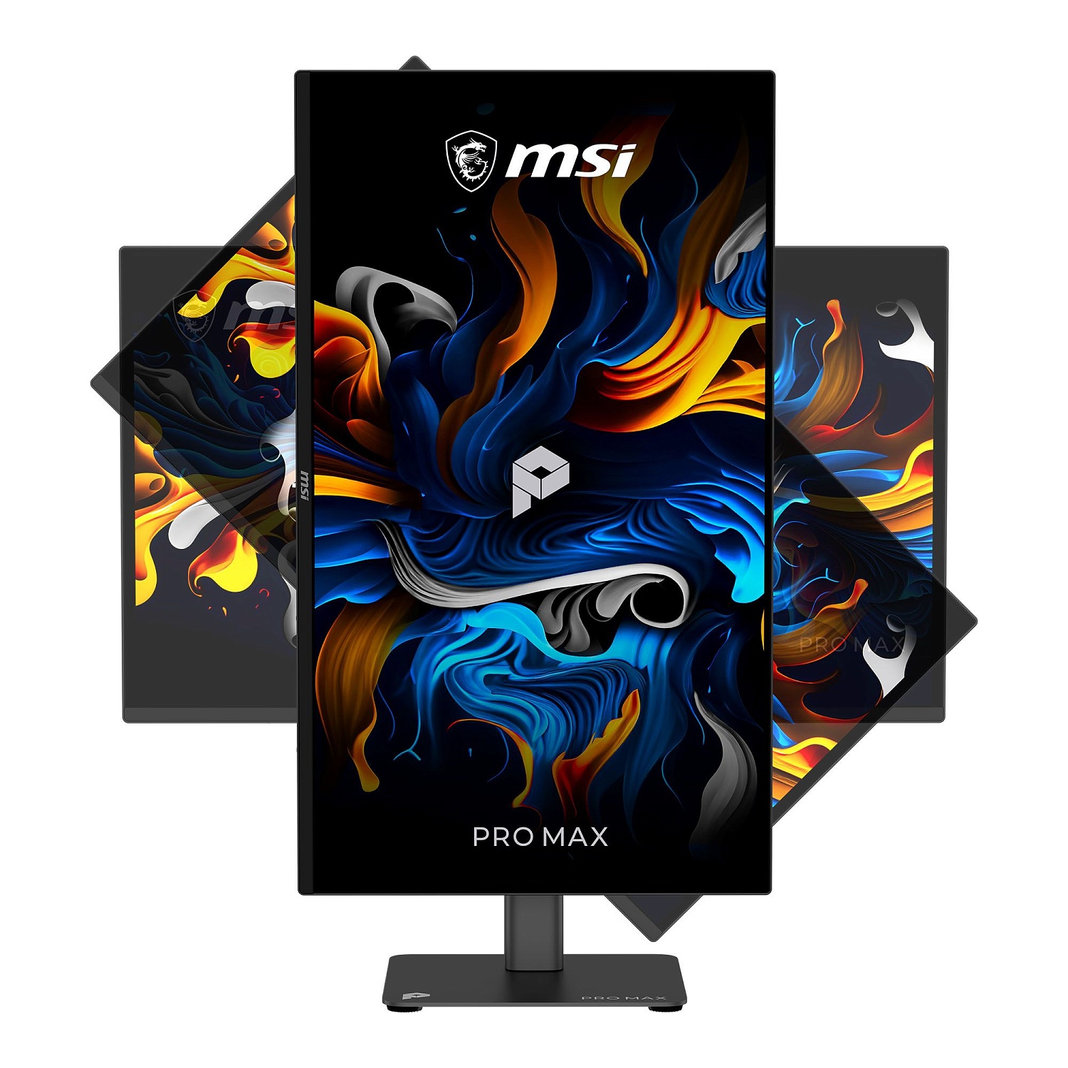 Монитор 26.5" MSI PRO MAX 271QPX14G QD-OLED, 2560x1440, 144Hz, 0,03ms, 250сd/m, 1500000:1 | 2xHDMI(2.1), DP(1.4a), Type-C(PD-15W) | HAS, Pivot, Swivel, InPSU, Speakers, Vesa 100, Black