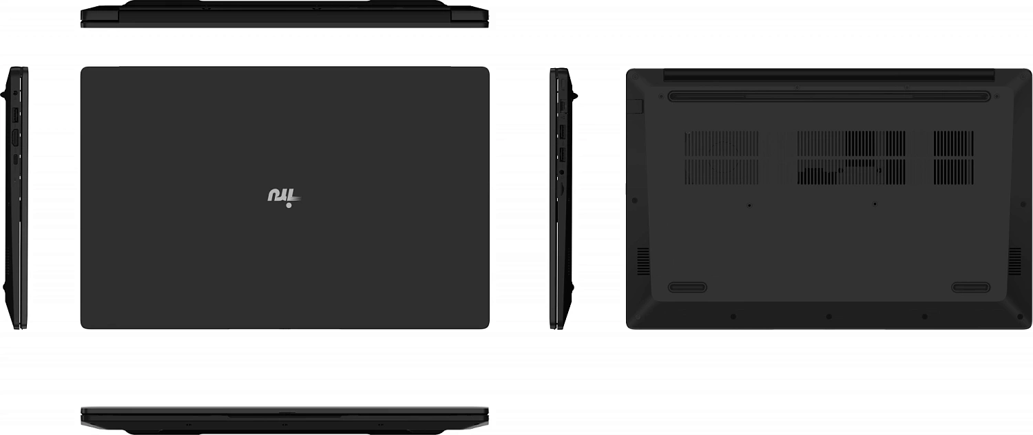 Ноутбук IRU Strato 15ALI Core i3 1215U 16Gb SSD512Gb Intel Iris Xe graphics 15.6" IPS FHD (1920x1080) Free DOS black 6000mAh (2058937)