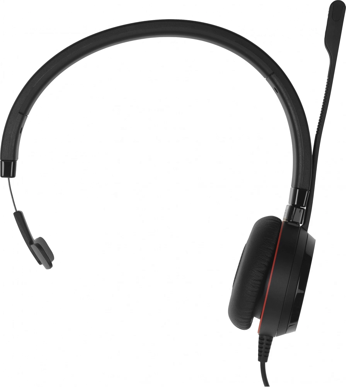 Наушники с микрофоном Jabra Evolve 30 II HS черный/красный 1м накладные оголовье (14401-20)