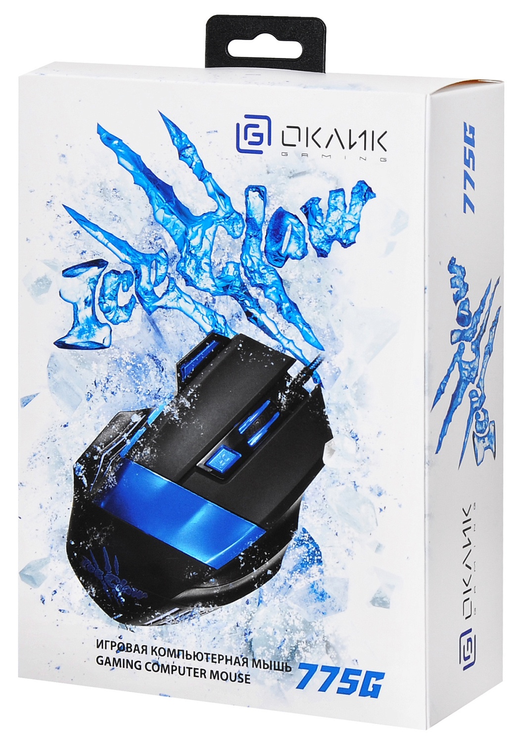 Мышь Оклик 775G Ice Claw черный оптическая (2400dpi) USB (7but) Мышь Оклик 775G Ice Claw черный оптическая (2400dpi) USB (7but)