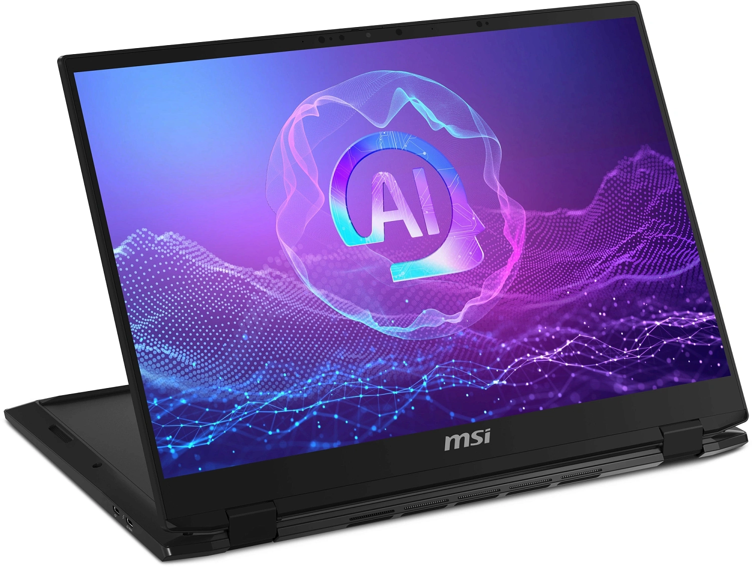 Ноутбук MSI SummitPro 16 AI A2HVETG-084RU Intel Core Ultra 9 285H/32Gb (soldered D5)/SSD1Tb/RTX4050 6Gb (45W)/16"/IPS/Touch/WQXGA/2560x1600/165Hz/Win11Pro/Black/2.1kg