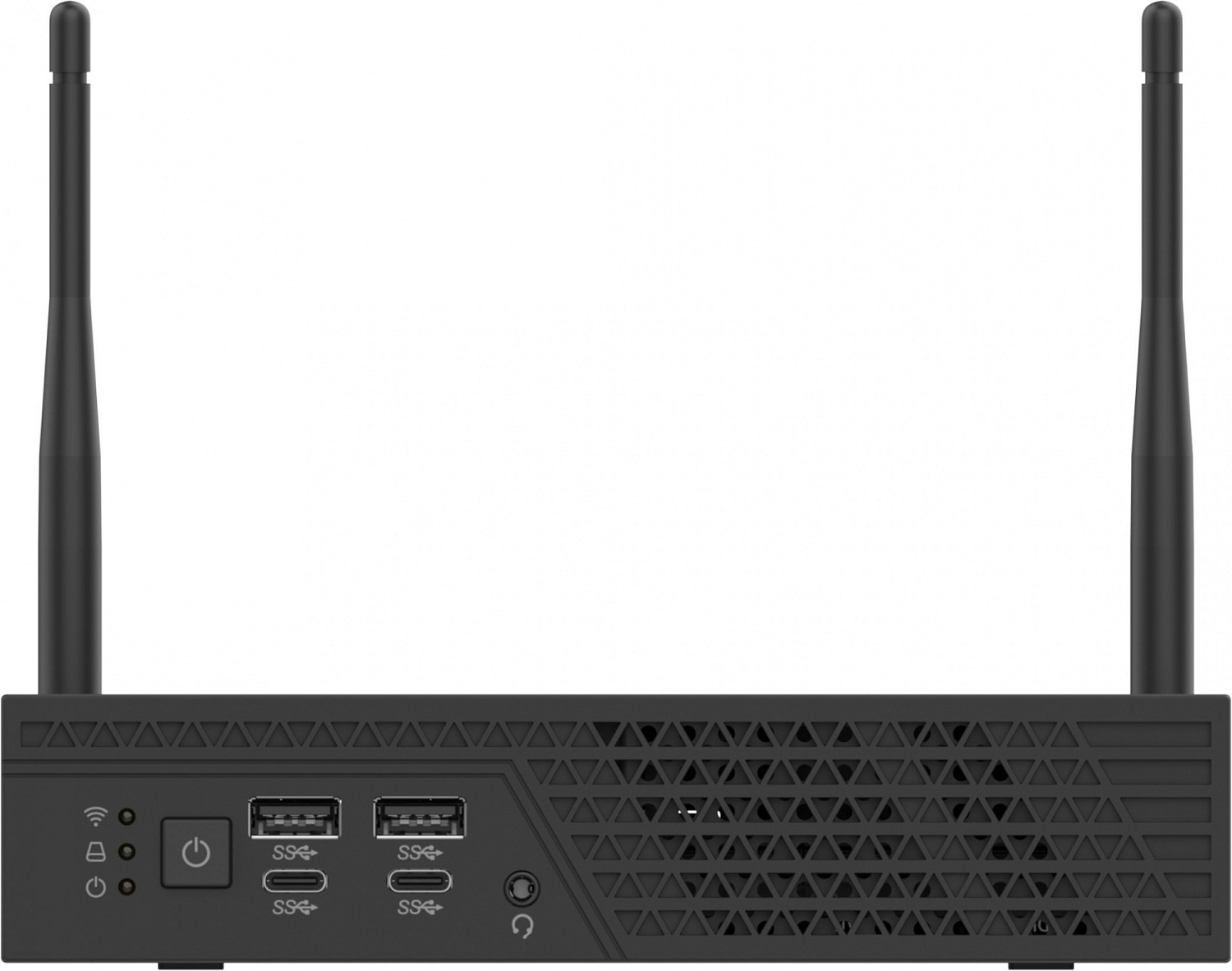 ПК Мини IRU 310H6ITF i5 12400T (1.8) 8Gb SSD256Gb UHDG 730 noOS GbitEth 400W черный (1975184)