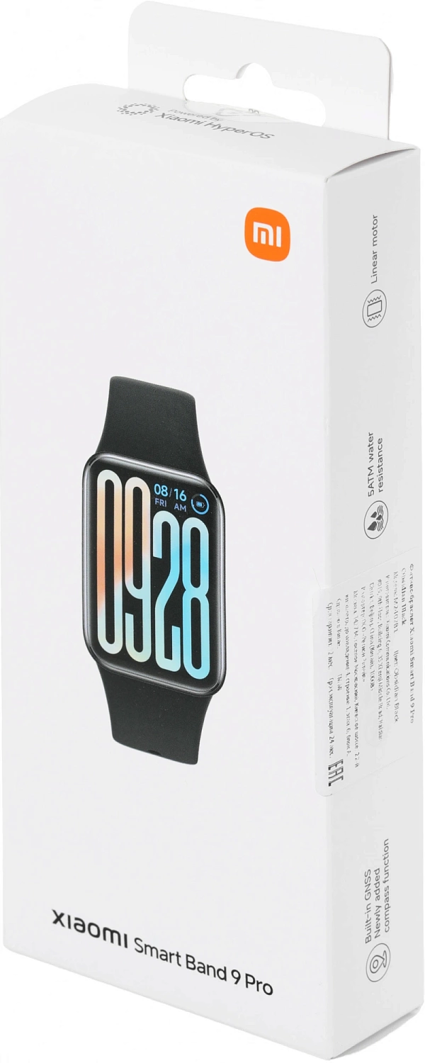 Фитнес-трекер Xiaomi Smart Band 9 Pro AMOLED корп.:черный рем.:черный (BHR8710GL) Фитнес-трекер Xiaomi Smart Band 9 Pro AMOLED корп.:черный рем.:черный (BHR8710GL)