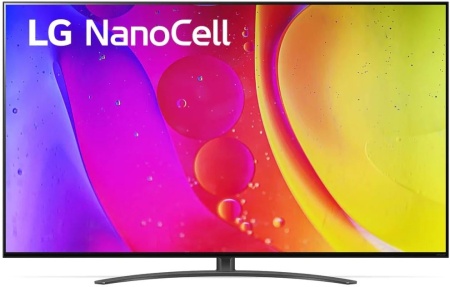 Телевизор LED LG 75" 75NANO829QB.ARU металлический серый 4K Ultra HD 60Hz DVB-T DVB-T2 DVB-C DVB-S DVB-S2 USB WiFi Smart TV (RUS)