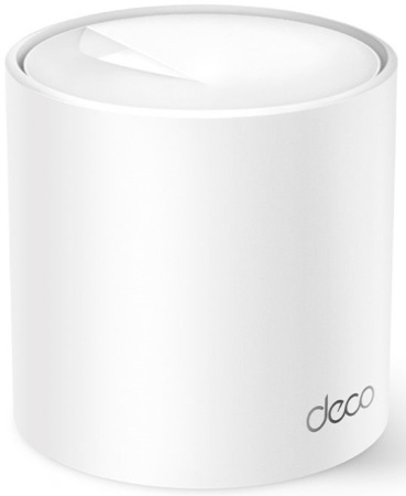 Бесшовный Mesh роутер TP-Link Deco X10 (DECO X10(1-PACK)) AX1500 10/100/1000BASE-TX белый