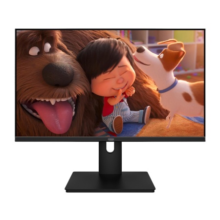 27" AIWA MQ270A-B-1 Black (IPS, 2560x1440, HDMI+DP, 5 ms, 178°/178°, 250 cd/m, 1000:1, Pivot, 75Hz, внешн. БП)