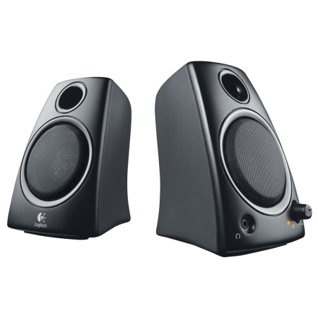 Акустическая система Logitech Speaker System Z130, 2.0, 5W(RMS) Black, [980-000418]