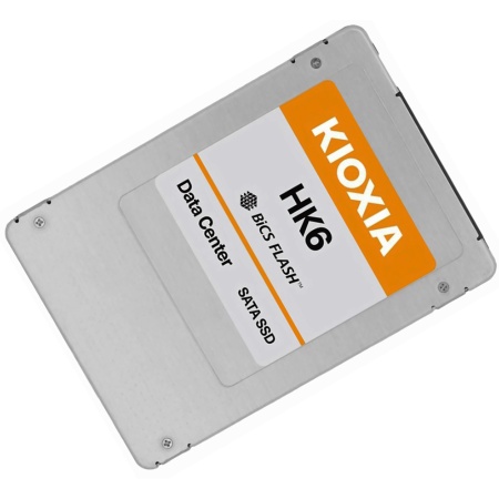 2.5" 7680GB KIOXIA (Toshiba) HK6-R Enterprise SSD KHK61RSE7T68 SATA 6Gb/s, 550/530, IOPS 83/23K, KHK61RSE7T68 MTBF 2M, TLC, 1DWPD, Bulk