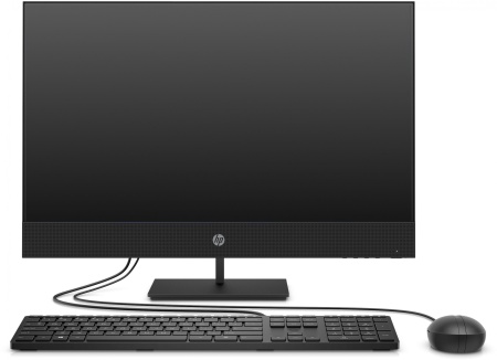 Моноблок HP ProOne 400 G6 23.8" Full HD i5 10500T (2.3) 8Gb SSD256Gb UHDG 630 CR noOS GbitEth WiFi BT мышь Cam черный 1920x1080