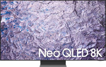 Телевизор QLED Samsung 65" QE65QN800CUXRU Q черный титан/серебристый 8K Ultra HD 120Hz DVB-T2 DVB-C DVB-S2 USB WiFi Smart TV (RUS)