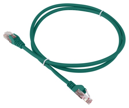 Патч-корд Lanmaster LAN-PC45/U6-5.0-GN UTP RJ-45 вил.-вилка RJ-45 кат.6 5м зеленый LSZH (уп.:1шт)