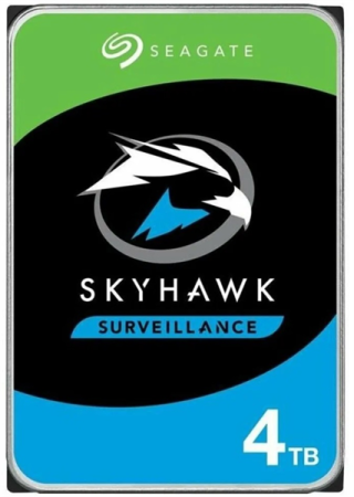 Жесткий диск Seagate SATA-III 4Tb ST4000VX016 Skyhawk (5400rpm) 256Mb 3.5"