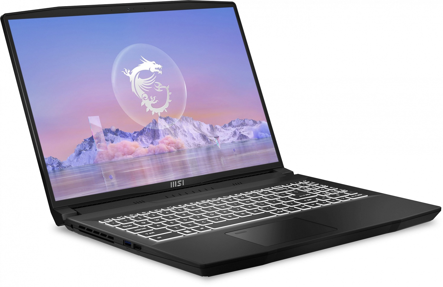 Ноутбук MSI Creator M16 B12VE-810RU Core i7 12650H 16Gb SSD1Tb NVIDIA GeForce RTX4050 6Gb 16" IPS FHD+ (1920x1200) Windows 11 Professional black WiFi BT Cam (9S7-158531-810)