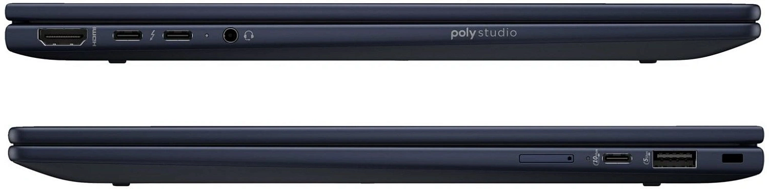 Ноутбук HP EliteBook X Flip G1i Core Ultra 7 258V 32Gb SSD2Tb Intel Arc 14" Touch WUXGA (1920x1200)/ENGKBD Windows 11 Pro 64 dk.blue WiFi BT Cam (B69A7ET)