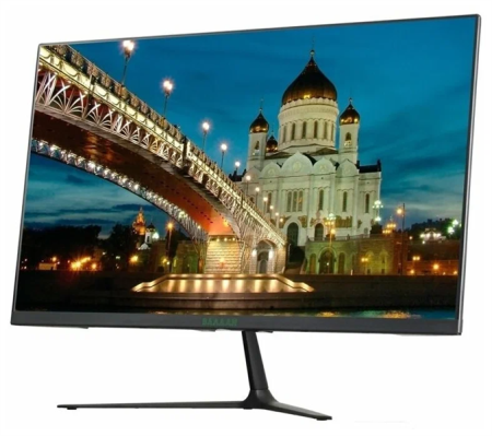 Монитор Valday 23,8" AE24AVB  (IPS; 16:9; 250cd; 1000:1; 5ms; 1920x1080x75Hz; 178/178; VGA; HDMI; 2*DP; Tilt; Spk; 75x75;Black (РФ) (после тестирования)