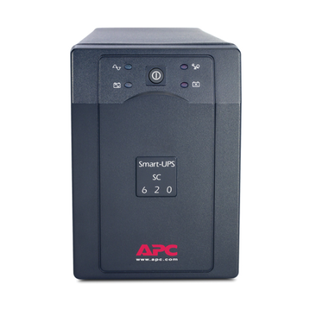 Источник бесперебойного питания APC Smart-UPS SC SC620I 390Вт 620ВА черный