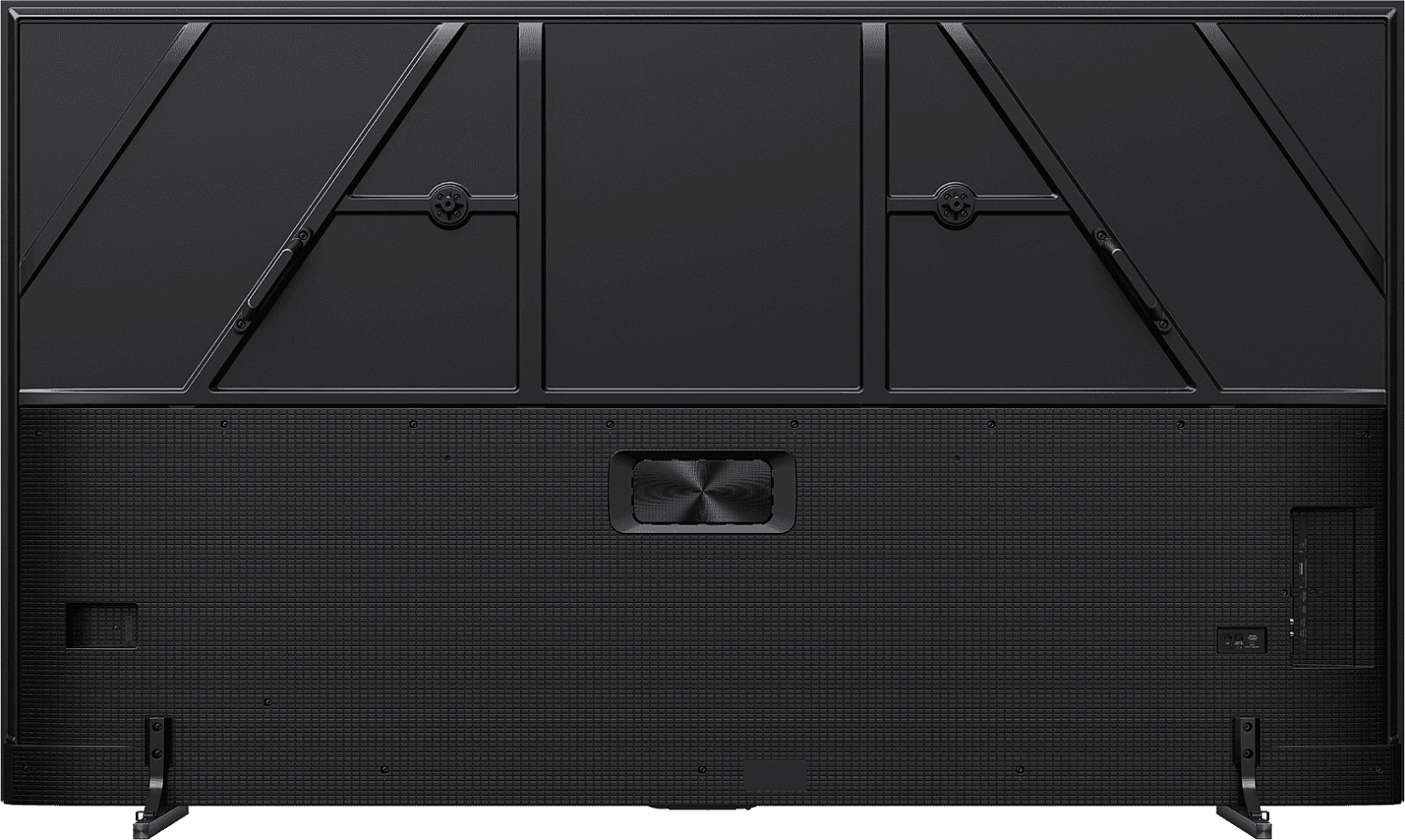 Телевизор QLED Hisense 100" 100E7Q PRO темно-серый 4K Ultra HD 144Hz DVB-T DVB-T2 DVB-C DVB-S DVB-S2 USB WiFi Smart TV