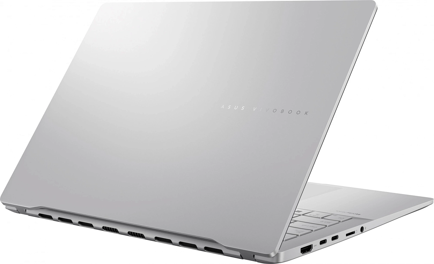 Ноутбук ASUS Vivobook S 14 OLED M5406WA-PP086W  AMD RYZEN AI 9 HX 370(12C)  LPDDR5X 32GB 1TB PCIE G4 SSD   14.0 OLED WQXGA+(WQ+) 2880X1800 16:10 Bend+400nits(HDR) Glare DCI-P3:100%(120Hz) WIN11 HOME  Cool Sil