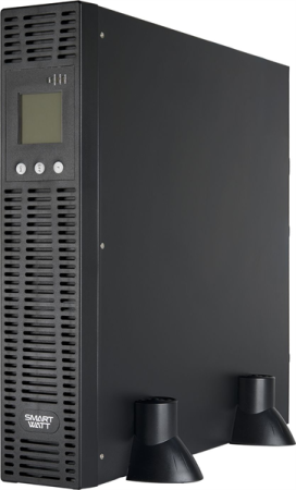 Источник бесперебойного питания SMARTWATT ИБП Онлайн, мощность 2000/1800 ВА/Вт, стоечный/напольный, LCD дисплей, IEC13 - 6 шт., встроенные АКБ