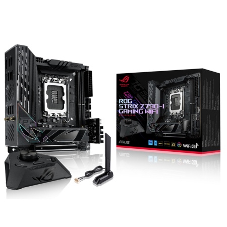 ROG STRIX Z790-I GAMING WIFI /LGA1700,Z790,USB3.2 GEN 2X2,MB (90MB1CM0-M0EAY0) /LGA1700,Z790,USB3.2 GEN 2X2,MB (90MB1CM0-M0EAY0)